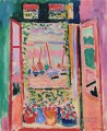 La ventana fauvismo abstracto Henri Matisse